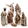 Roman Bronze And Gold Nativity (Set Of 7) - 30cm -Santa Decorate Shop 32714 roman bronze and gold nativity set of 7 30cm 91852.1662381290