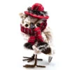 MRS Owl With Hat And Scarf- 19cm -Santa Decorate Shop 62015945 MRS OWL 19CM 41509.1651031193