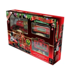 North Pole Express Train Set (3 Carriage) 11 North Pole Express Train Set (3 Carriage) -Santa Decorate Shop 62130 NORTH POLE EXPRESS TRAIN SET box 80011.1686877415