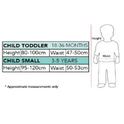 Paddington Bear Costume (Size Toddler) 7 Paddington Bear Costume (Size Toddler) -Santa Decorate Shop 7117 PADDINGTON BEAR COSTUME measurement 85743.1671520221