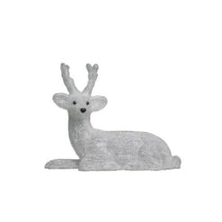Santa Decorate Shop -Santa Decorate Shop ACY020 ACRYLIC LYING DOWN REINDEER 36cm 1 54277.1688526014