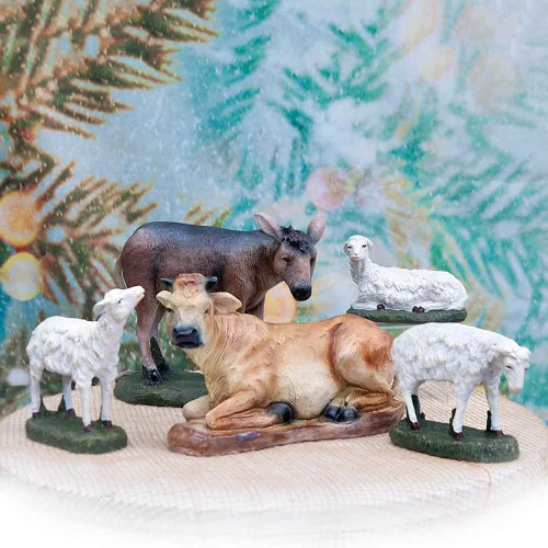 Animal Nativity Collection (Set Of 5) - Suits 35cm Nativity 5 Animal Nativity Collection (Set Of 5) - Suits 35cm Nativity - Image 3
