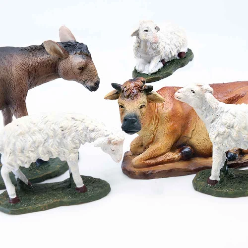 Animal Nativity Collection (Set Of 5) - Suits 35cm Nativity 4 Animal Nativity Collection (Set Of 5) - Suits 35cm Nativity - Image 2