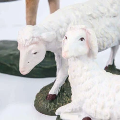 Animal Nativity Collection (Set Of 5) - Suits 45cm Nativity -Santa Decorate Shop ANMLS 18 ANIMAL NATIVITY COLLECTION SET OF 5 45CM WHITE SHEEP 27720.1674392528