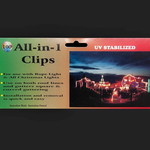 All In 1 Gutter Mount Light Clip (Pack Of 100) 5 All In 1 Gutter Mount Light Clip (Pack Of 100) - Image 3