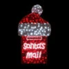 Red White 3D Giant Santa Mail Box -2m (weight) 2 Red White 3D Giant Santa Mail Box -2m (weight) -Santa Decorate Shop DIS31 RED WHITE 3D GIANT SANTA MAIL BOX LIGHTS ON 73649.1662604407
