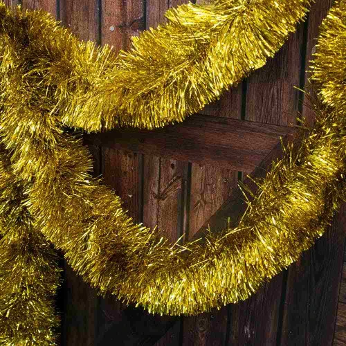Gold Tinsel Extra Plush (14 Ply) - 5m 4 Gold Tinsel Extra Plush (14 Ply) - 5m - Image 2