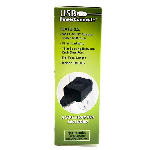 USB Extension With 6 Power Outlets 5 USB Extension With 6 Power Outlets - Image 3