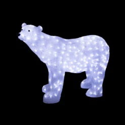 Acrylic White Polar Bear - 75cm