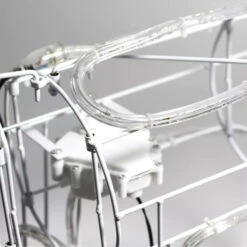 Blue 3D Moving LED Rope Light Reindeer Family -Santa Decorate Shop LL0013R009B BLUE 3D MOVING LED ROPELIGHT REINDEER FAMILY 2 95606.1688528801