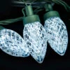 40 LED Connectable Vintage C9 Lights White - Green Wire 1 40 LED Connectable Vintage C9 Lights White - Green Wire -Santa Decorate Shop SN C940W VINTAGE C9 LED LIGHTS WHITE GREEN WIRE 85997.1669203041