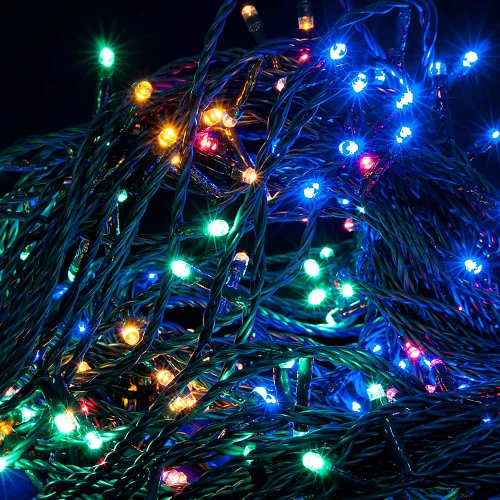 180 LED Connectable Curtain Lights Multi Colour (18 Drops) 5 180 LED Connectable Curtain Lights Multi Colour (18 Drops) - Image 3