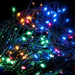 360 LED Connectable Curtain Lights - Multi Colour 7 360 LED Connectable Curtain Lights - Multi Colour -Santa Decorate Shop SN CL360M 360LED CURTAIN LIGHTS MULTI 2.5X2mGREEN WIREa 73898.1650381163