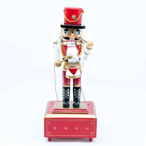 Traditional Wood Prince Nutcracker Musical Movement 3 Traditional Wood Prince Nutcracker Musical Movement