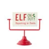 Spinning Table Top Elf On Off Duty Piece 1 Spinning Table Top Elf On Off Duty Piece -Santa Decorate Shop X2167 Spinning Table Top Elf On Off Duty Piece 61191.1647776561