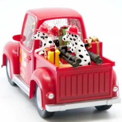 Red North Pole F.D. Ute Water Lantern - 28cm -Santa Decorate Shop XACAR16 RED NTH POLE FD UTE WATER LANTERN 28CMX19CMH back 01341.1654595873