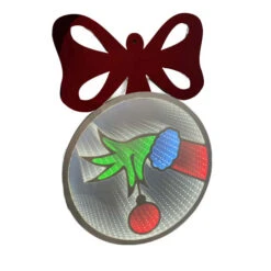 Dr Seuss Grinch Hand In Bauble Infinity Light - 56cm