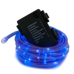 Halloween Rope Light (2 Colours) - 5m -Santa Decorate Shop XH3839 ORANGEPURPLE HALLOWEEN ROPE LIGHT PUMBOXED 79621.1684971188