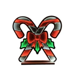 Candy Cane Infinity Light (Indoor) - 60cm