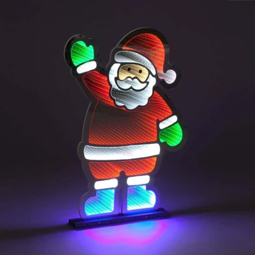 Santa Claus Infinity Light (Indoor) - 74cm - Image 2
