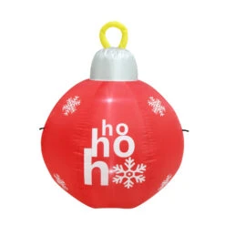Airpower HOHOHO Red Bauble - 1.2m