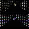 LED Star Tapered Curtain Light (2 Colours) - 2m 2 LED Star Tapered Curtain Light (2 Colours) - 2m -Santa Decorate Shop XL1000 LED STAR TAPERED CURTAIN LIGHT 2 Colours 2m 34444.1692323865