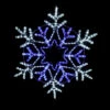 LED Rope Light Snowflake White Blue Twinkle - 90cm -Santa Decorate Shop XL1046 LED ROPELIGHT SNOWFLAKE WHITE BLUE TWINKLE 90cm 87979.1692241985