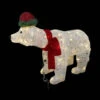 LED Glitter Thread Polar Bear - 90cm -Santa Decorate Shop XL1084 LED GLITTER THREAD POLAR BEAR 90cm 00213.1692150484