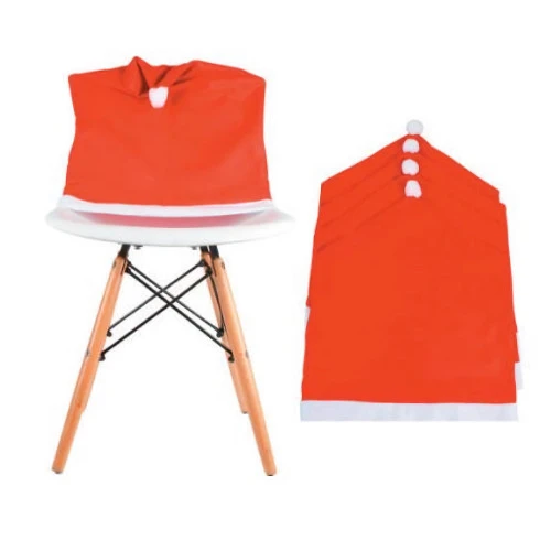 Santa Chair Covers (Pack Of 4) - 61cm 3 Santa Chair Covers (Pack Of 4) - 61cm