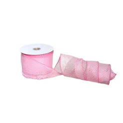 Pink Weave Ribbon - 10m