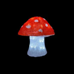 Acrylic LED Connectable Mushroom Light (Single) - 25cm