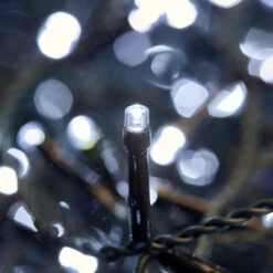 400 LED Connectable Icicle Lights - White