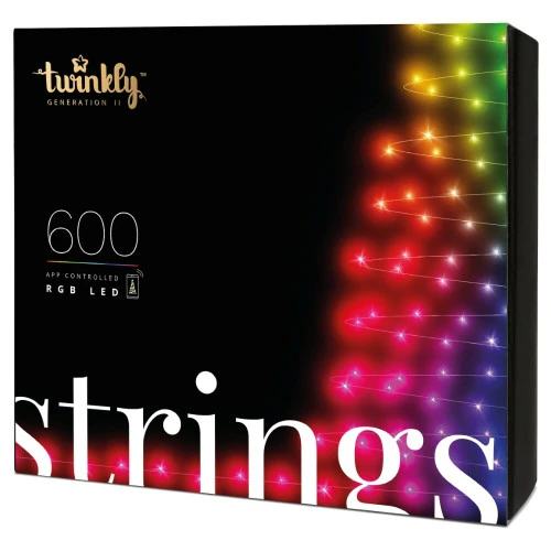 600 LED Twinkly Smart App-Controlled LED String Lights - RGB 3 600 LED Twinkly Smart App-Controlled LED String Lights - RGB