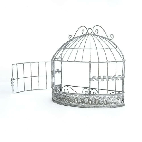 Baroque Wallhanging Birdcage (Small) - 40cm 4 Baroque Wallhanging Birdcage (Small) - 40cm - Image 2