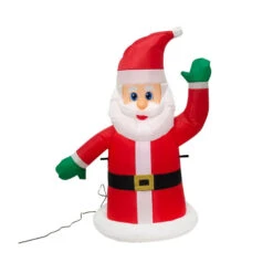 Inflatable Santa Claus In Car Buddy (air Powered Back Seat Driver) - 90cm