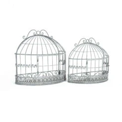 Baroque Wallhanging Birdcage (Small) - 40cm 7 Baroque Wallhanging Birdcage (Small) - 40cm -Santa Decorate Shop apisk6wnj 55621.1641046324