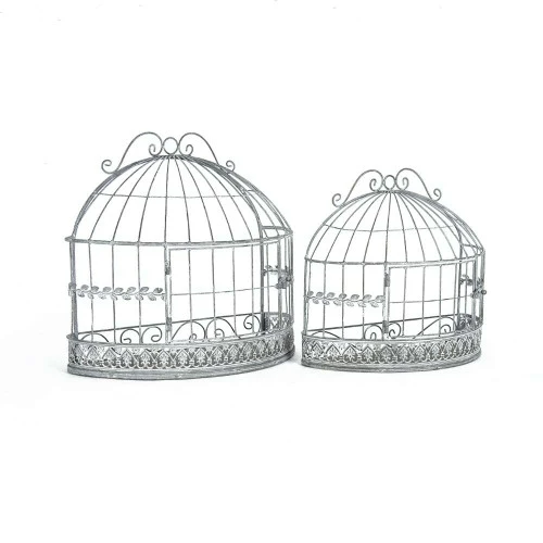 Baroque Wallhanging Birdcage (Small) - 40cm 5 Baroque Wallhanging Birdcage (Small) - 40cm - Image 3