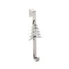 Silver Metal Wreath Holder With Tree - 38cm -Santa Decorate Shop apisopbar 85827.1641046280