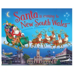 Santa Is Coming To New South Wales Book - 25cm