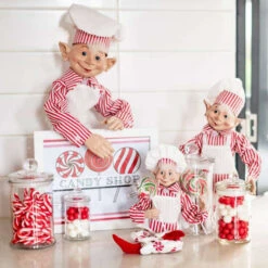 Candice Candy Pants Cook Elf - 75cm -Santa Decorate Shop apiwaxtnu 58010.1641046275