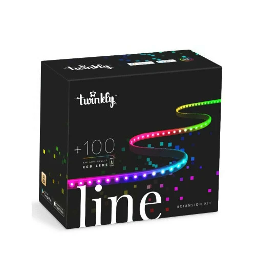 100 Pixel Twinkly App-Controlled Smart Line Extension LED String RGB - 1.5m 3 100 Pixel Twinkly App-Controlled Smart Line Extension LED String RGB - 1.5m