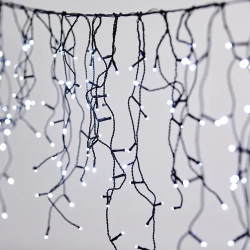 400 LED Connectable Icicle Lights - White 4 400 LED Connectable Icicle Lights - White - Image 2