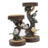 Forrest Bird Pillar Candle Holder - 21cm